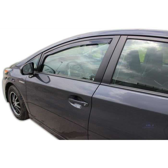 J&J AUTOMOTIVE | Heko Deflecteurs d'air Déflecteurs de Vent Pour Toyota Prius 3 2010-2015 5P. Berlina
