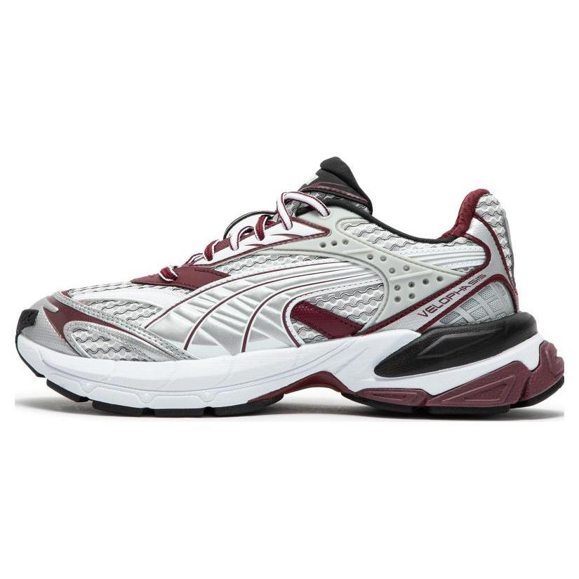 

New PUMA Velophasis Phased White Burgundy 389365-08 36
