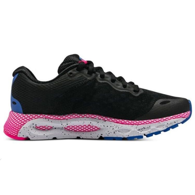 Under Armour Infinite 3 Comfortable Shock Absorbing Durable Low Top Running Shoes Women sneaker Black Red 3025217-003
