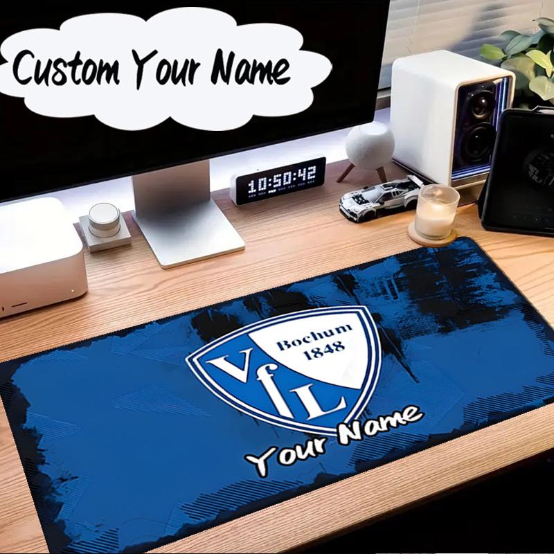 Custom Name Mouse pad Bochum Crest Mouse Pad Desk Mat, Non-Slip Rubber Backer Pad For Computer Notebook Gaming Mouse Pad Birthday Gift