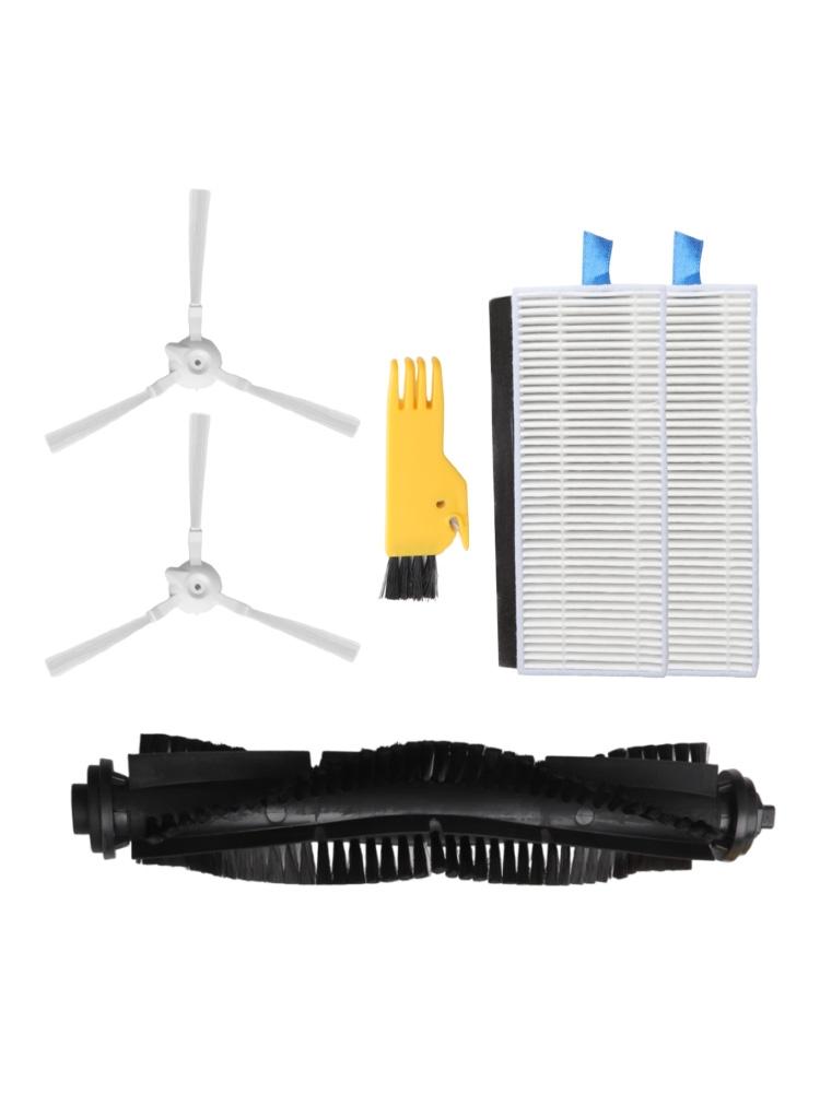 Replacement Parts for 360 S6 Robot Vacuum Cleaner Main Brush and Filters
