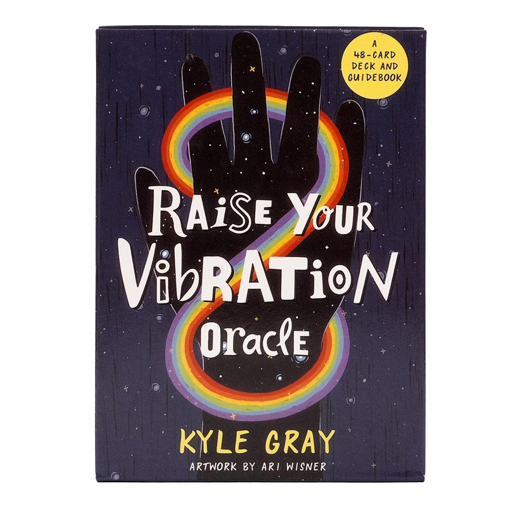 10,5*7,3 cm Raise Vibration Oracle od Angel Expert Kyle Grey Krásné čakry a Kundalini navádění Poutavé karty 48ks karet