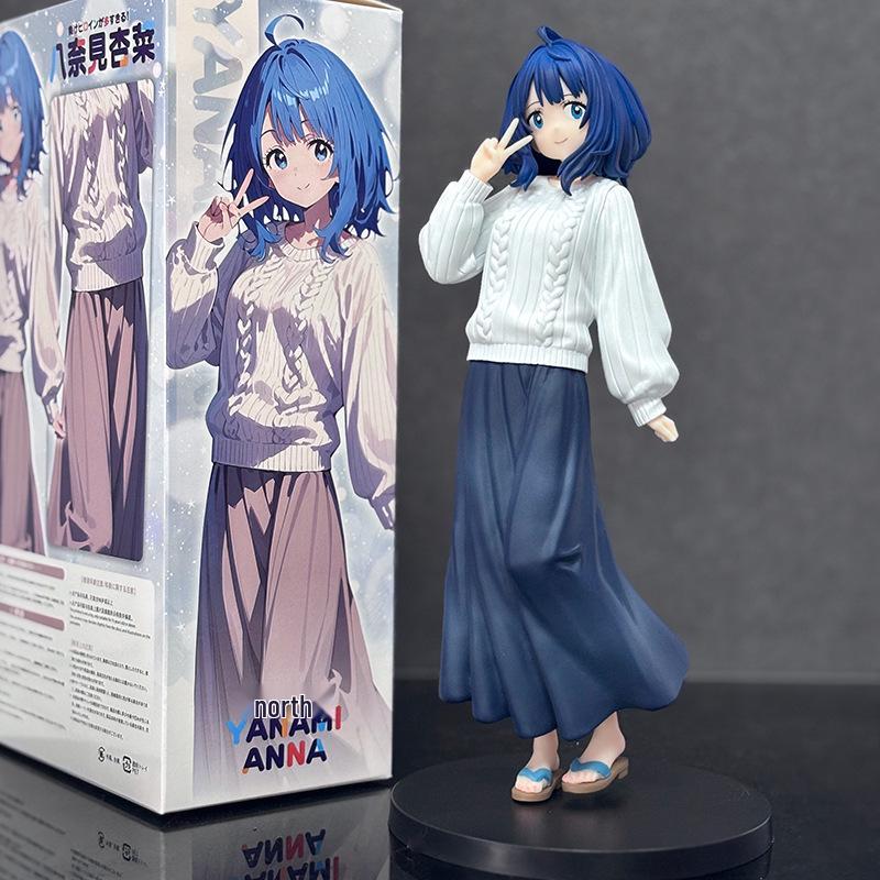 

[GW Sale] Hanamori Anna Beautiful Anime Figure - Cute Female Character Ornament