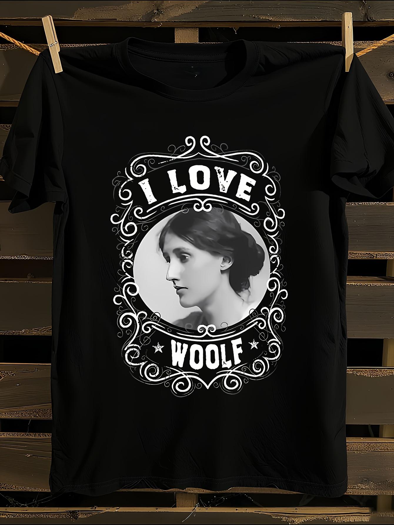 Virginia Woolf Inspired Literary T-shirt XXXL
