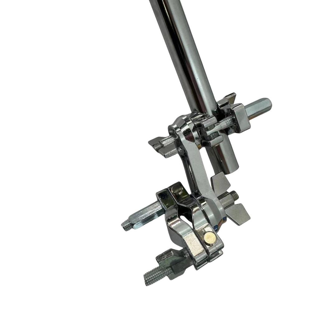 Jazz Drum Cowbell Clip & Hi-Hat Stand with Cymbal Stacker and Splash Cymbal Connection