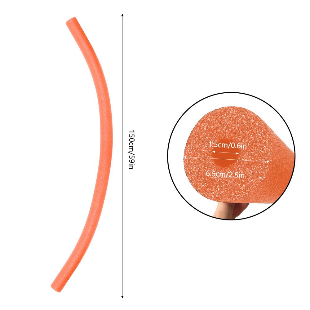 Pool Noodle Portable Flexible Learn Swimming Pool Noodle Floating Noodle Tube Pool Toy Foam Noodles Exercise Aid Buoyancy Stick