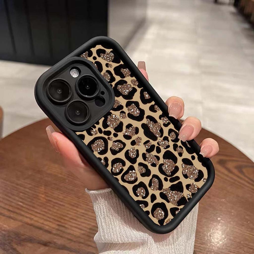 Fashion Leopard Print Case for Xiaomi Redmi Note 15 14 13 Pro Plus 5G 12 11s 4G Redmi 15 15C 14C 13C 12C Shockproof Cover Coque