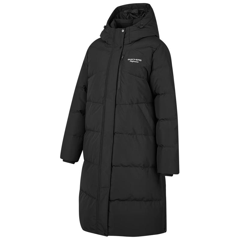 Skechers Women s Winter Hooded Water-Resistant Puffer Down Jacket P423W126 XL