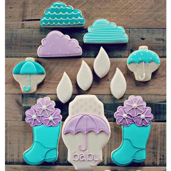 Nori Tăietor Metalic pentru Biscuiți Forme pentru Copt Decorare Tort Fondant Instrument de Patiserie Biscuiți de Patiserie Artizanat