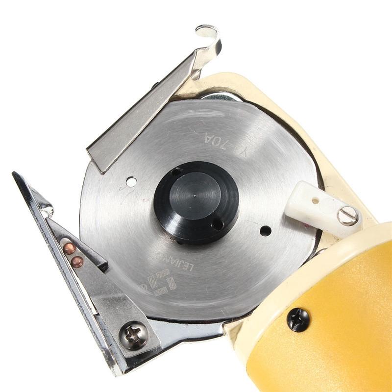 Leistungsstarke elektrische Stoffmesserklinge 170W Elektrischer Stoffschneider Stoff Rundmesser Schneidmesser Maschine 220V/110V