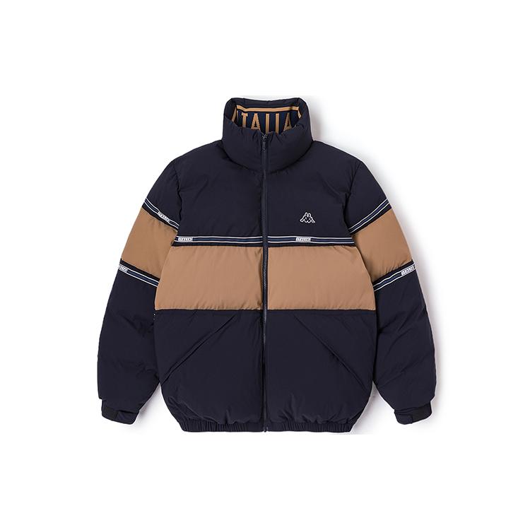 Kappa Down Jackets Unisex Stand Collar Moderate Puffer Jacket K0DZ2YY71D
