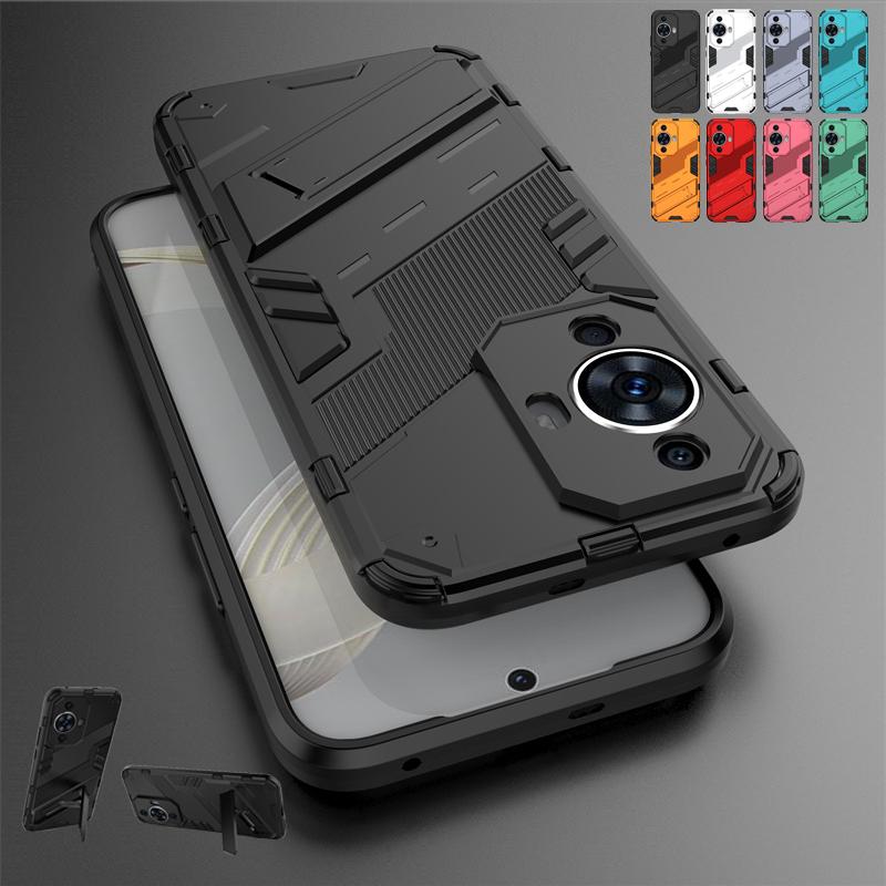 

For Huawei Nova 12S Case Cover For Huawei Nova 12S Capas Bumper Armor Kickstand Phone Back Holder Cover Huawei Nova 12S Fundas For Nova 12S білий