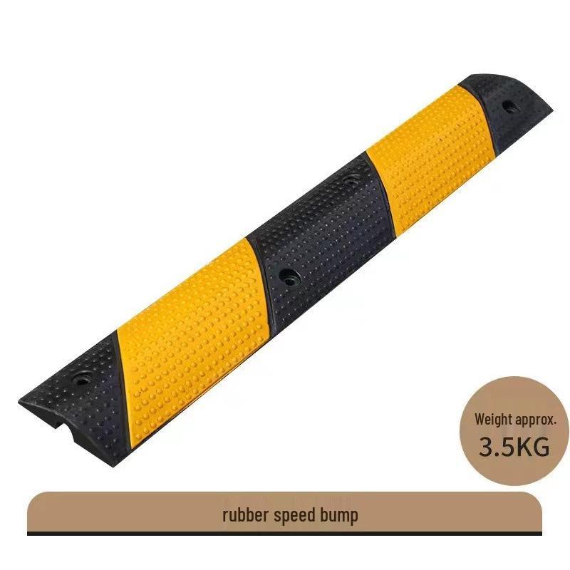 High-Quality Anti-Slip Speed Bump Rubber Strip for Parking Lot