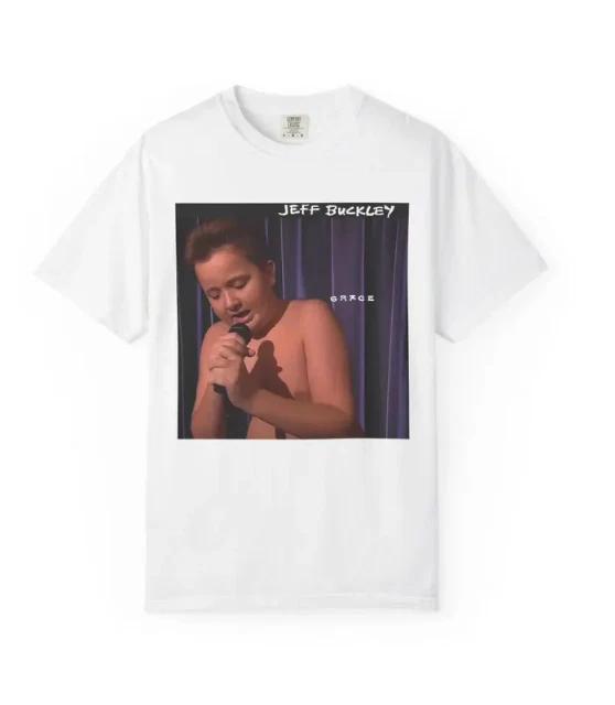 Funny Gibby Jeff Buckley Unisex Garment-Dyed T-Shirt, Gag Gift Tee 4XL