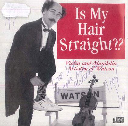 

CD KENNY WATSON Is My Hair Straight KSW01032 Non Japan Classical Used