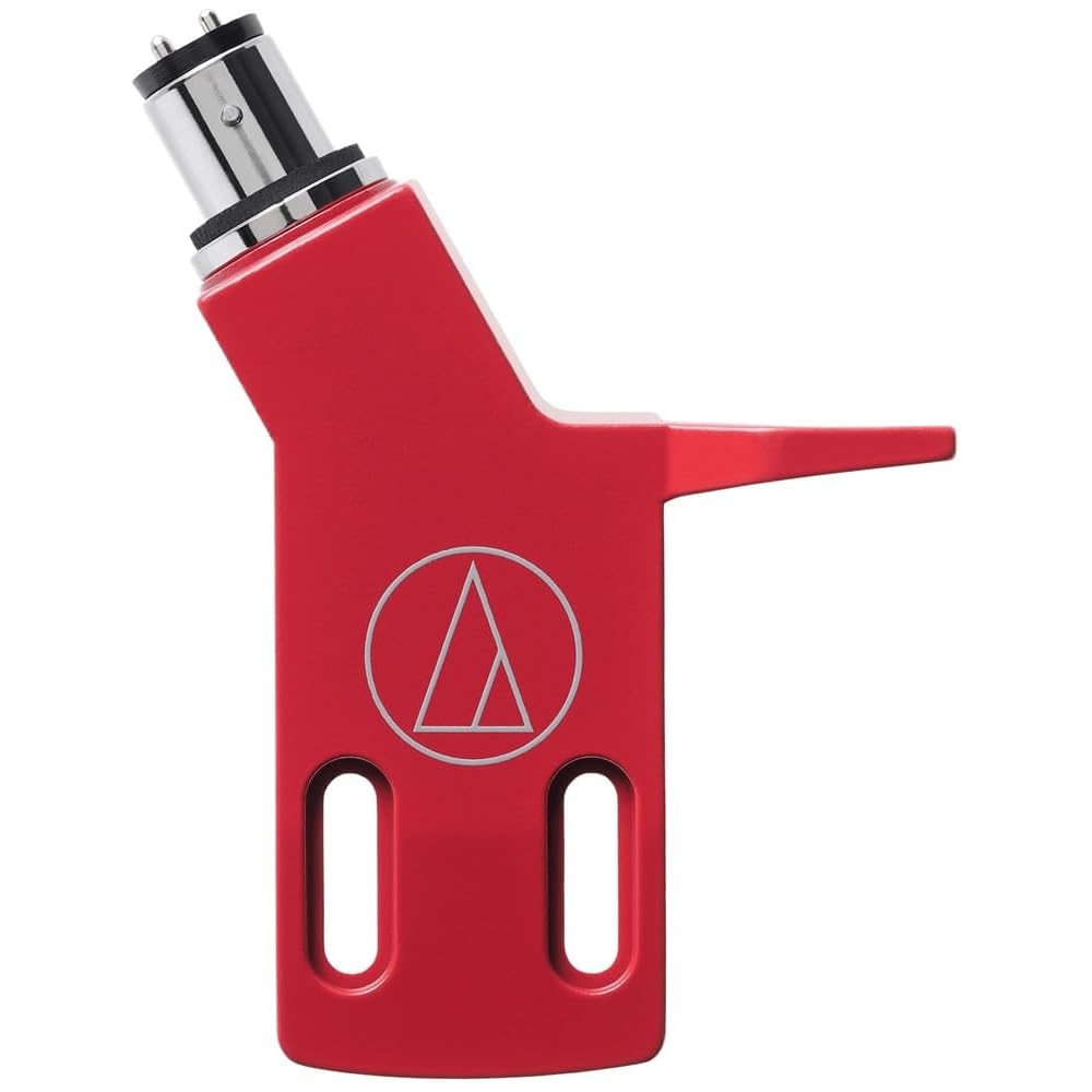 Audio-Technica AT-HS3 Universal Angle Phono Head Shell for AT-LP3 Turntable (Red)