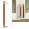 Center To Center 224mm Pull Handle Brass Cupboard Handle Bar Drawer Pull Handle  Kitchen Cabinets