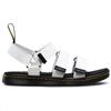 Dr. Martens Magic Tape Cross Strap Beach Sandals Women Sandals White 23453100