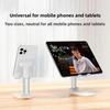 Foldable Plastic Rotating 360-degree Mobile Phone and Tablet Stand. Multi-angle Portable Folding Desktop Aluminum Stand.