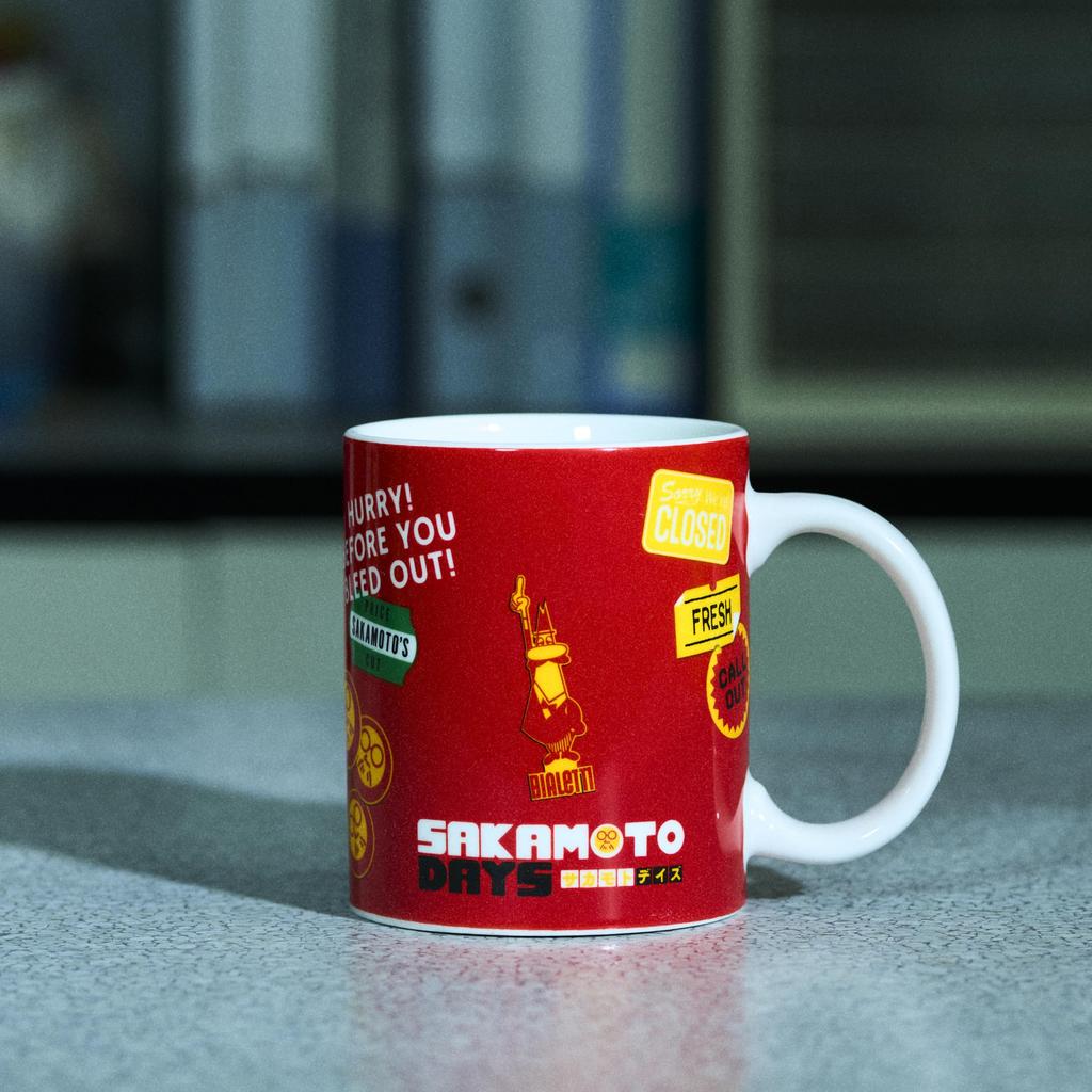 SAKAMOTO DAYS Coffee Mug Red