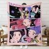 Blanket Print K - Pop Demon Hunters Flannel Blanket Latest Fashion Pop Girl Group