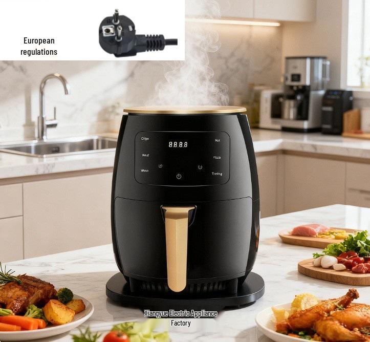 Multi-Functional Stainless Steel Air Fryer Oven with Grill and Large Capacity