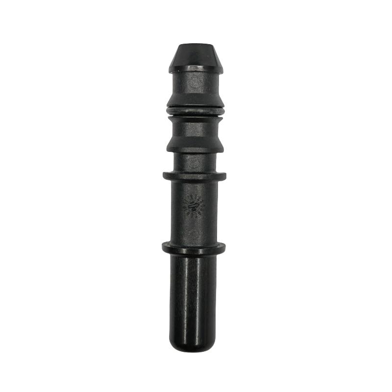9.49 ID9 3/8 SAE fuel line quick connector plastic straight male fittings joint for petrol and diesel for car 2pcs a lot Fuel System Fittings7