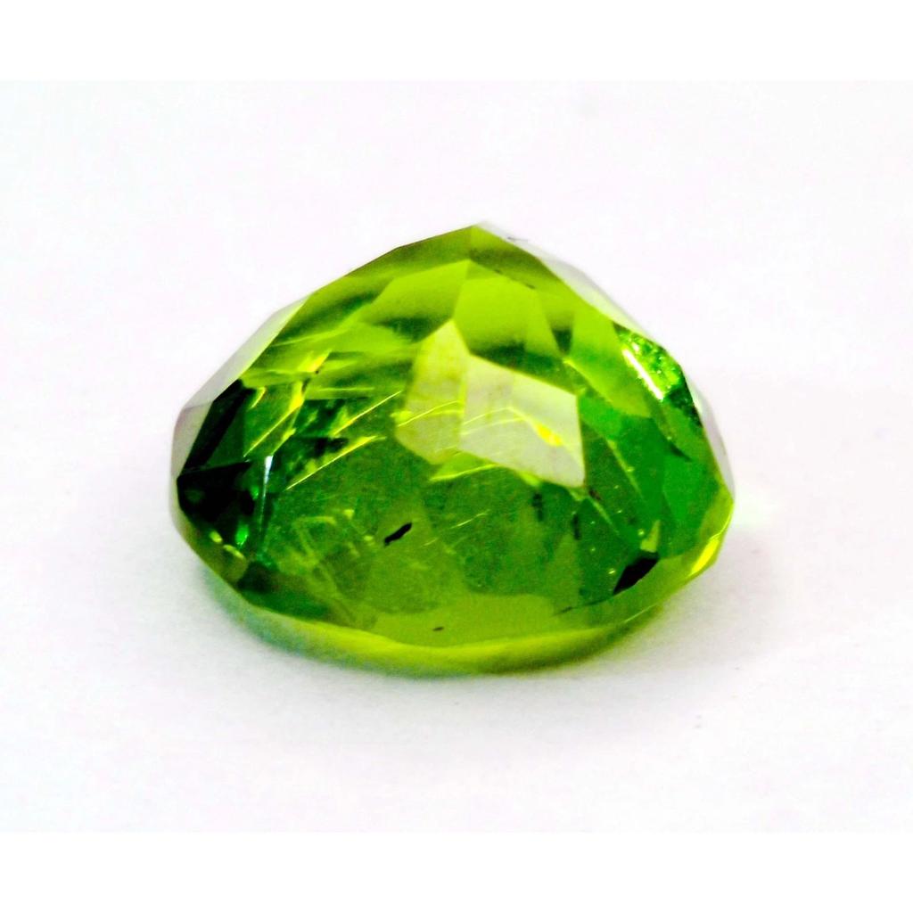 10-12 Ct Natural Peridot Green Pear Cut Stunning Certified Loose Gemstone