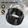NICECNC Billet Aluminum ATV Rear Axle Nut CNC Machined For Yamaha Raptor 700 2006-2024 Raptor 700R 2009-2024 YFZ450 2007-2013