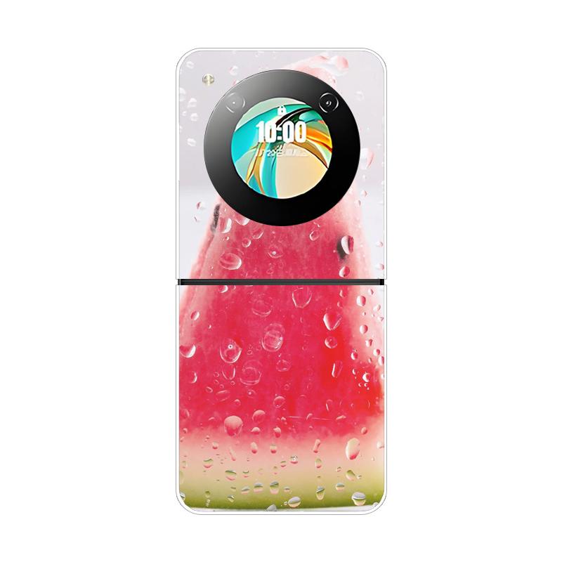 Pevný PC kryt pre ZTE Nubia Flip 2 Nárazuvzdorné puzdrá na telefón pre ZTE Libero Flip 2 5G Zadný priehľadný kryt Flip2 Coque Funda