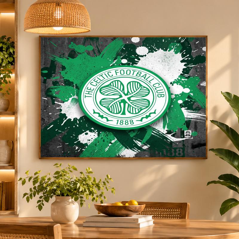 5D Diamond Painting Celtic FC DIY Full Drill Diamond Art Kit Home Decoration
