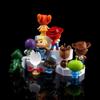 10pcs/lot Cartoon Movie Decoration Accessories - Woody Buzz Lightyear Alien Action Doll Models Cute Home Ornament Gifts.