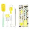 Misueta 6-Piece Baby Bottle & Nipple Brush Set
