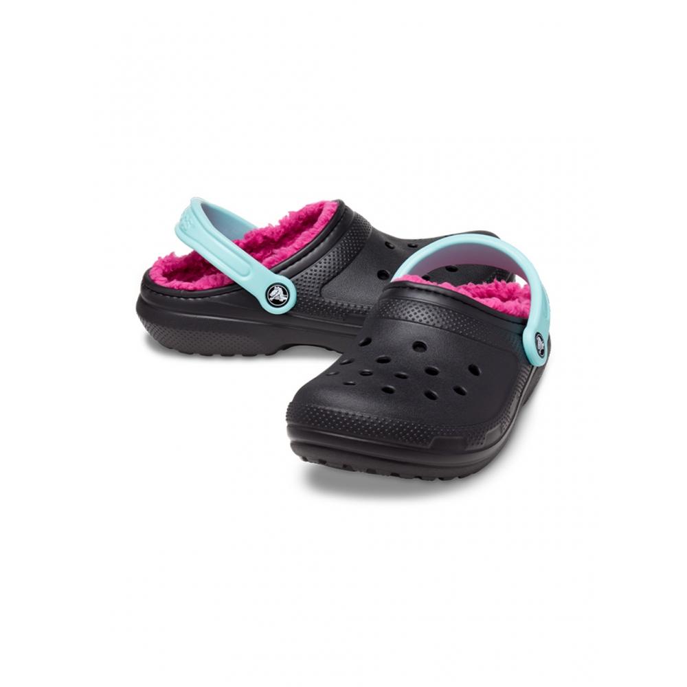 

Crocs Adult Classic Lined Clog Bkm 22fucl203591 BLACKMULTIZ0C4/230