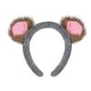 Koala Costume Accessories Set Koala Ears Headband Tail Bowtie Animal Koala Costume for Kids Adults