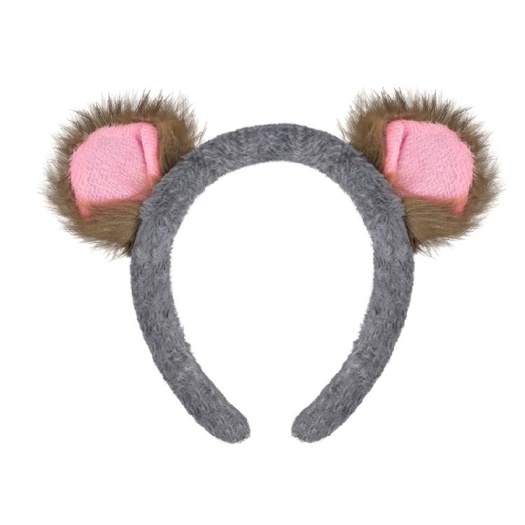 Koala Costume Accessories Set Koala Ears Headband Tail Bowtie Animal Koala Costume for Kids Adults