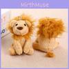 Lion Plush Doll Keyring With Pp Cotton Filling For Bag Decor And Collectors