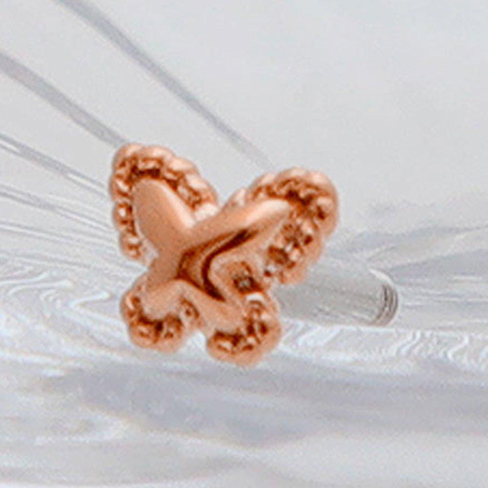 (1+1) Fashion Butterfly Piercing One Side Sale