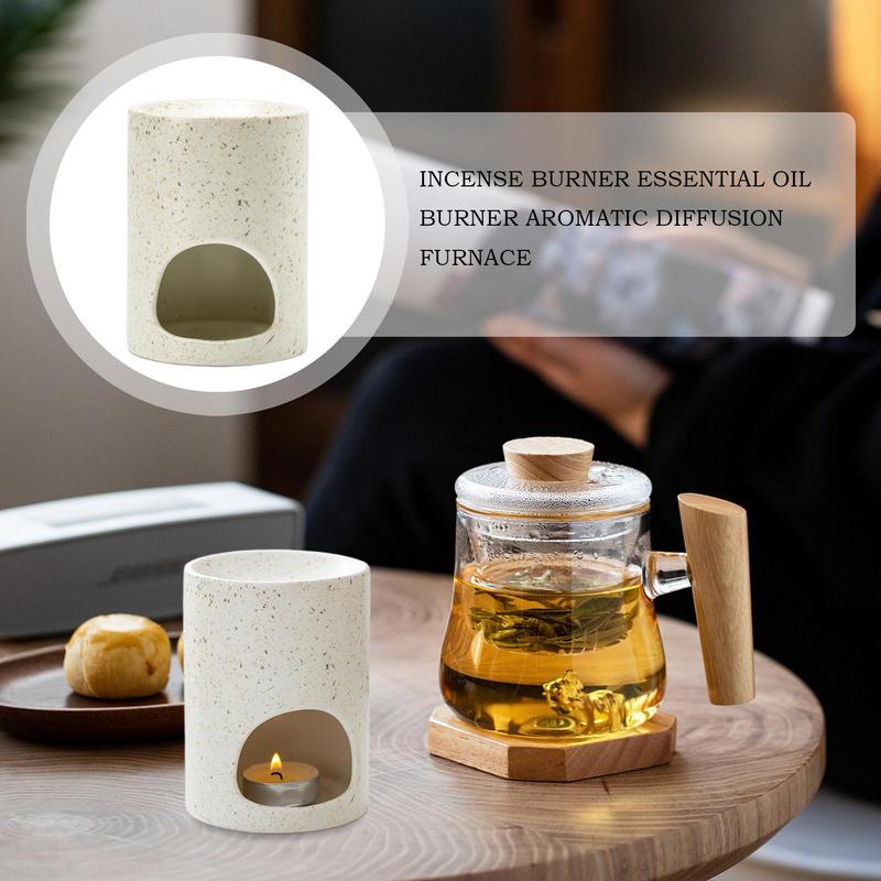 Smell Diffuser Ceramics Aromatherapy Diffusers For Home Relaxing Wax Melt Burner Candle Holder For Beauty Salon Living Room