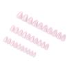 Flashing Pure Color Cat Eye Short Almond Press-On Nails – Popular Removable Nail Tips