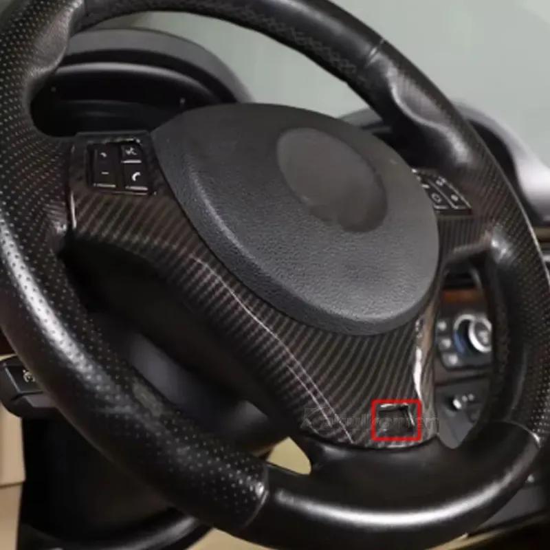 For BMW 1 3 Series E82 E84 E87 E90 E92 E93 2004-2012 Car Steering Wheel Button Decoration Frame Trim Car Interior Accessories