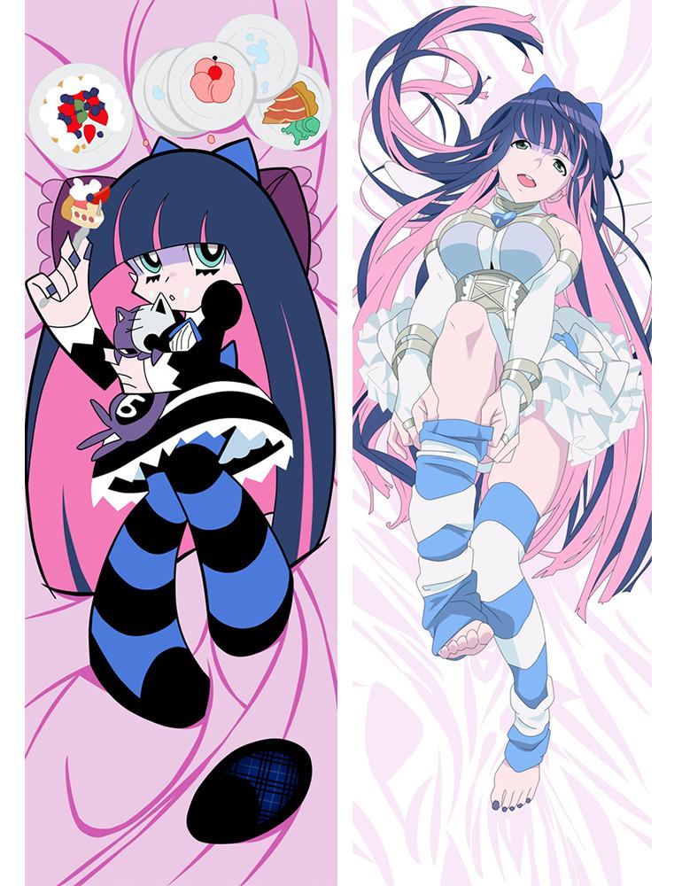 Dakimakura Anime Panty & Stocking With Garterbelt Anarchy Panty Hugging Body Pillow Case Cushion Cover Woman Man Gift Big Size
