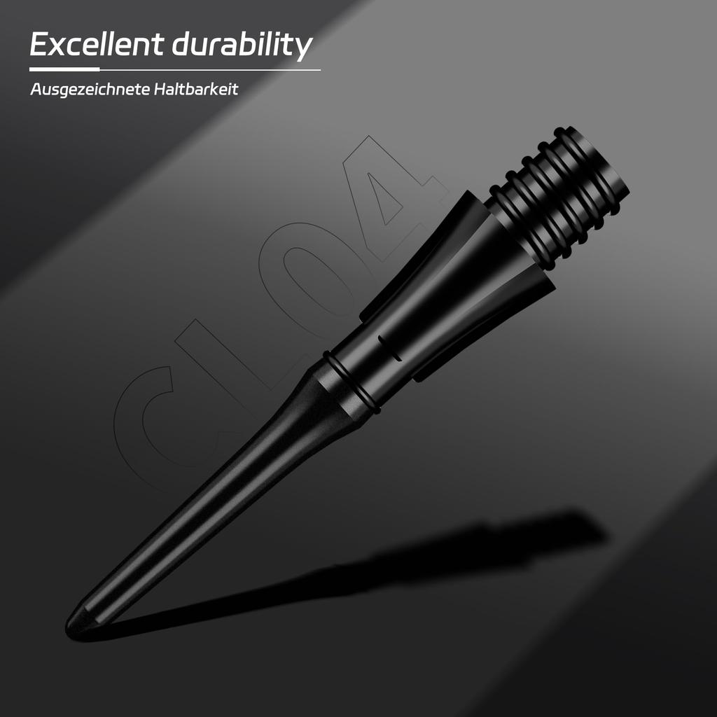 CyeeLife professional darts points, 1000 plastic darts points, 2BA screw, dart arrow tips, replacement points for soft darts, soft dart tips, soft