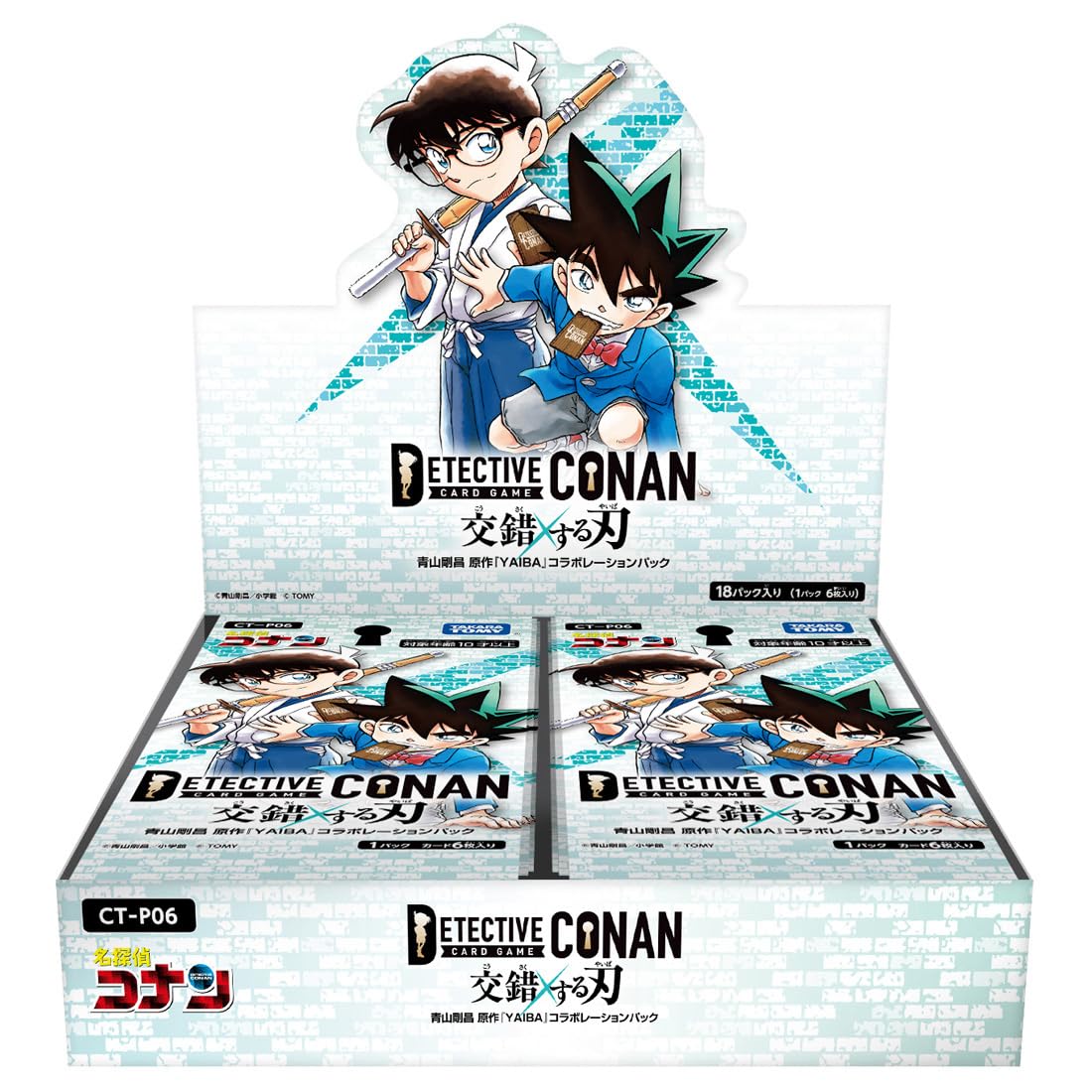 

TAKARA TOMY Detective Conan TCG 06 Intersecting Blades BOX CT-P06 Case-Booster