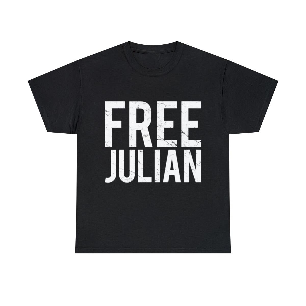 Free Julian Graphic Tee Shirt, S-5XL 3XL