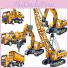 Crane Truck Mixer Inertia Engineering Children Toy With Sound And Light