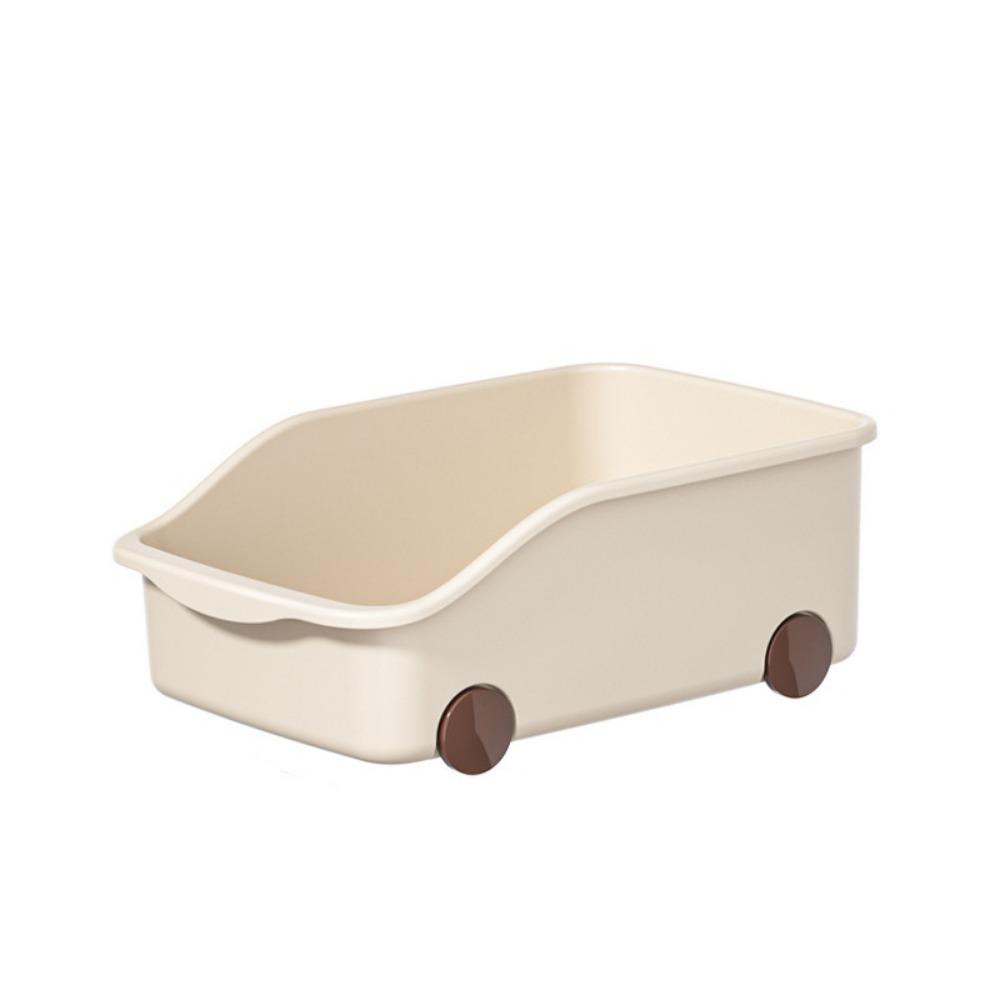 Large Capacity Sundries Storage Case Plastic Cabinet Storage Box Seasoning Container  Kitchen