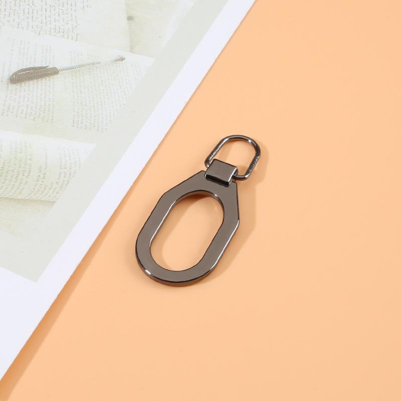 5pcs Zipper head repair accessories removable universal pull lock head drop clothes schoolbag backpack zipper buckle pull piece