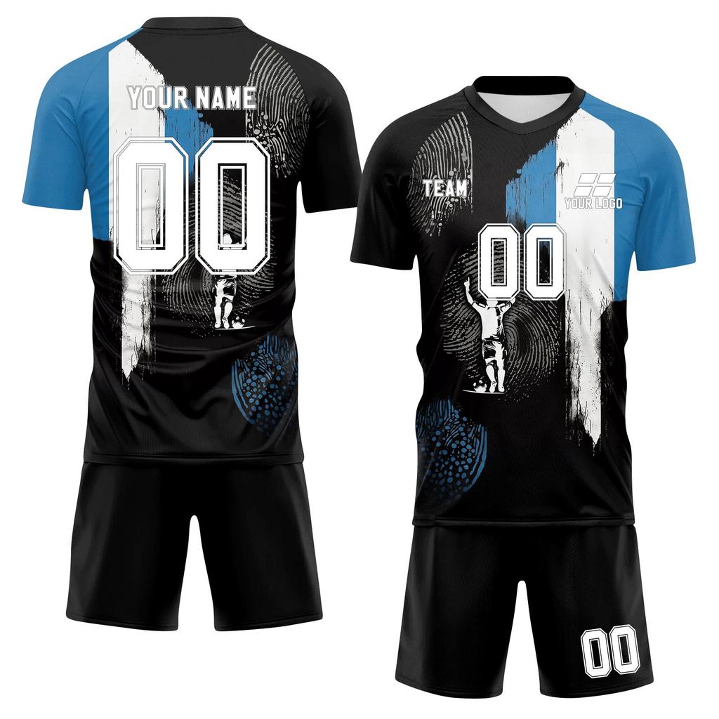 Personalised Shirts Kit Mens Girls With Name Number Custom Football Jerseys For Boys Training Suit