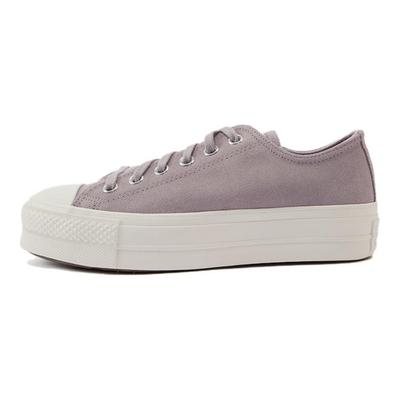 CHUCK TAYLOR Comfortable, Fashionable, Durable Low-top Skate Shoes for Women In Purple and White